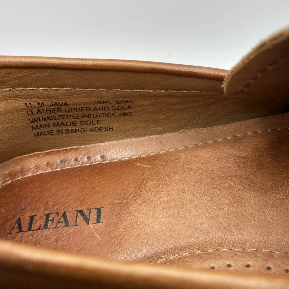 Alfani leather upper